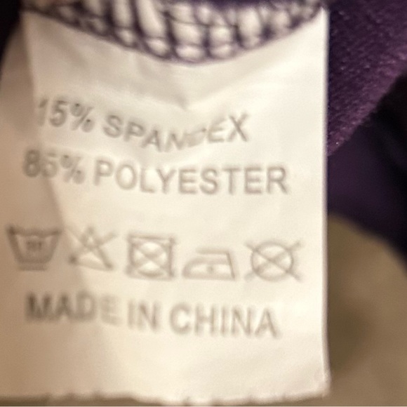 Purple Pink and White Color Block Dress Size XL - Picture 4 of 4